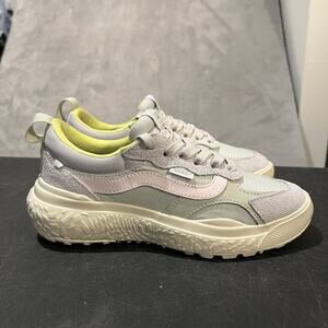 Vans Ultrarange Shoes Womens Size 7.5 Light Blue Pink Low Top Skate Vibram Cush